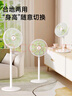 鉆石牌電風扇家用【AI語音+1級能效+純銅電機】智控大風落地扇搖頭扇臥室客廳宿舍空調(diào)伴侶DFS-ZBR08 曬單實拍圖