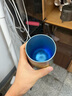 鈦途（TITO TITANIUM） 純鈦杯子99.5%鈦合金戶(hù)外露營(yíng)餐飲具水杯茶杯咖啡杯便攜260mL 400mL純鈦水杯-冰花藍炫彩（簡(jiǎn)裝） 曬單實(shí)拍圖