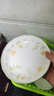高溫釉下彩陶瓷菜盤(pán)家用向陽(yáng)花高顏值洋氣簡(jiǎn)約菜盤(pán) 陶瓷盤(pán)（7/8英寸隨機）-隨機色-1個(gè)裝 1件套 曬單實(shí)拍圖