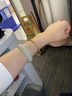 金至尊黃金手鐲實(shí)心三生三世999足金鐲子生日禮物計價(jià)19.35克 曬單實(shí)拍圖