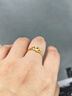 周六福（ZLF）  黃金戒指皇冠女戒尾戒 計價(jià) 足金 13號 - 2.02g 曬單實(shí)拍圖