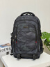 Edison高中生書(shū)包初中大學(xué)生大容量反光雙肩包旅行電腦背包K050-2G迷彩 曬單實(shí)拍圖