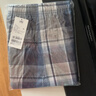 三槍【100%純棉】睡褲男寬松全棉短褲經(jīng)典格紋夏季新品沙灘褲家居褲 曬單實(shí)拍圖