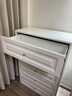 華豫賀優(yōu)鋼制斗柜收納柜客廳靠墻儲物柜臥室床頭柜子多層抽屜柜落地置物柜 二抽落地款40㎝長(cháng)(顏色備注) 曬單實(shí)拍圖