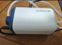 森森魚(yú)缸增氧泵水族箱氧氣泵LQE-200家用小型充氧泵4W雙孔+全套配件 曬單實(shí)拍圖