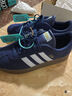 adidas「T頭鞋」VL COURT 2.0復(fù)古休閑板鞋德訓(xùn)鞋阿迪達(dá)斯輕運(yùn)動(dòng)   深藍(lán)/粉藍(lán)/樹脂黃(推薦女生選小半碼)   42 曬單實(shí)拍圖