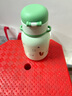 蘇泊爾（SUPOR）兒童保溫杯水杯寶寶學(xué)飲杯吸管杯嬰兒保溫杯316L兒童水壺外出 背帶款·芽綠 一蓋雙飲 500ml 曬單實(shí)拍圖