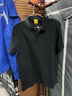 JEEP吉普短袖T恤男士夏季polo衫潮流休閑寬松涼感衣服男裝 黑色 XL 曬單實(shí)拍圖