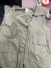 吉普（JEEP）多口袋男士馬甲運動(dòng)工裝24夏季新款超輕薄防水夏季馬甲多口袋鏤空 軍綠色多口袋 M 80-100斤 曬單實(shí)拍圖