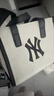 MLBNY復古老花滿(mǎn)印字母大Logo腋下包餃子麻將包手提單肩包男女情侶款 3AORS062N-50BKS 曬單實(shí)拍圖