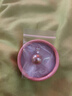 江浸月珍珠吊墜一顆單珠S925銀V型貝殼珠正圓無(wú)瑕疵項鏈墜SN9618 14mm粉紫色珠不含鏈 曬單實(shí)拍圖