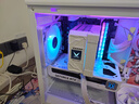 瓦爾基里（VALKYRIE）AL125 WHITE VK CPU風(fēng)冷散熱器 4熱管 1.54吋LCD 支持LGA1700 AM5 ARGB光效  曬單實(shí)拍圖