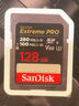 閃迪（SanDisk）128GB SD內存卡 6K視頻 V60 U3 C10 高速相機存儲卡 讀速280MB/s 寫速100MB/s 高清拍攝 暢快連拍 曬單實拍圖