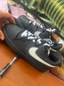 耐克（NIKE）球鞋定制  Court Vision Low 增高小眾潑墨黑白武士低幫板鞋男女 黑桃契約 41 支持鑒定/假一賠十 曬單實(shí)拍圖
