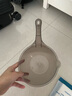 家用廚房水瓢摔不破加厚塑料水勺洗澡舀漂流舀子水瓢兒童洗頭勺子 鋼化水晶瓢隨機色1個(gè) 曬單實(shí)拍圖