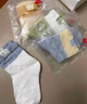 尼多熊嬰兒襪子夏季薄款棉質(zhì)女寶襪子兒童無(wú)骨舒適男寶寶網(wǎng)眼襪子 曬單實(shí)拍圖