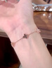 心言心語(yǔ)守護愛(ài)心小狗手鏈女撲克玫瑰金手飾春夏秋冬送女友老婆生日禮物 曬單實(shí)拍圖