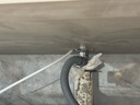 艾干凈（FONDCLEAN）洗衣機地漏下水三通接頭二合一不銹鋼防蟲臭防溢水神器 AG-T242鉻 曬單實拍圖