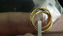 牧笛18K金耳圈女彩金耳環(huán)耳扣輕奢高級情人節禮物送女友老婆生日紀念 K黃-鎏金耳圈 曬單實(shí)拍圖