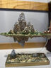 新中式懸浮假山擺件辦公室桌面裝飾品客廳藝術(shù)高級感小眾喬遷禮物 懸浮山 【福祿雙全 綠色】 曬單實(shí)拍圖