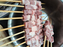 東來(lái)順 內蒙古原切羊肉串 羊三寶 肉筋串 夏季燒烤半成品 露營(yíng)燒烤串 精選原切羊肉串 400g（4紅1白） 曬單實(shí)拍圖