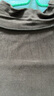 珞達達莫代爾半高領(lǐng)打底衫女春秋新款內搭黑色長(cháng)袖t恤薄款中領(lǐng)上衣 咖啡色+鐵灰色 L建議100-110斤 曬單實(shí)拍圖