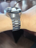 適用華為手表表帶原裝gt6金屬鋼帶非凡大師Watch5pro/234代不銹鋼 實(shí)心鋼帶-銀色 接頭寬：22mm 曬單實(shí)拍圖