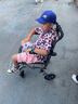 凱萊寶輪椅折疊老人超輕便旅行便攜式手動(dòng)鋁合金手推車可上飛機(jī)殘疾康復(fù) 15拉桿實(shí)心小輪便攜款【小巧易攜帶】ZT 曬單實(shí)拍圖