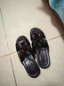 港貨港版21CENTURY臺灣拖鞋0515中老年平底防滑防臭進(jìn)口橡膠油拖 臺灣橡膠拖鞋0515 XL碼=瘦腳43號（鞋子偏?。?曬單實(shí)拍圖