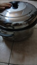 【大牌同款】不銹鋼加厚蒸鍋多層家用蒸鍋電磁爐燃?xì)庠顮t具通用 【32cm】加厚雙層蒸鍋（4-5人用) 曬單實(shí)拍圖