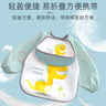 9i9寶寶吃飯罩衣長(cháng)袖防水翻轉可拆圍兜圍裙兒童畫(huà)畫(huà)衣反穿衣A22 曬單實(shí)拍圖