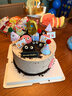 仕彩藍色主題生日金屬氣球裝飾場(chǎng)景布置男孩周歲生日兒童寶寶派對條幅 曬單實(shí)拍圖
