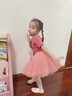兒童舞蹈服女童跳舞中國舞練功服粉色演出服春夏舞蹈服套裝 007長(cháng)袖#桜花粉 M 100c 曬單實(shí)拍圖