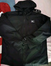 美津濃（MIZUNO）戶外夾克男女春秋冬外套防風防水情侶登山服 黑色 L 曬單實拍圖