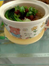 居宴陶瓷泡面碗帶蓋宿舍學(xué)生泡面杯帶手柄食堂打飯碗微波爐個(gè)人專(zhuān)用碗 雛菊小熊泡面碗【送勺子】 曬單實(shí)拍圖