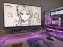 漫步者花再Halo PixelBar深淵字幕歌詞音響電腦桌面音箱 自定義屏幕長(cháng)條有線(xiàn)音箱藍牙6.0RGB燈效 破曉白 曬單實(shí)拍圖
