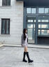 卓詩(shī)尼厚底長(cháng)筒靴女秋冬高筒長(cháng)靴子2025新款英倫風(fēng)增高百搭小個(gè)子騎士靴 黑色 【5.5cm超絕跟高】 35 【加購收藏 優(yōu)先發(fā)貨】 曬單實(shí)拍圖