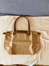 瓏驤女士棕色帆布中號單肩包L2605089P86 法國直郵女包禮物輕奢包包 曬單實(shí)拍圖
