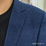 杉杉（FIRS）西服男春秋款商務(wù)中年西裝休閑男士單西外套正裝職業(yè)裝上衣西裝 9836深藍 175  曬單實(shí)拍圖