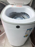 智潔小黃鴨嬰兒迷你洗衣機3.5kG高溫煮洗全自動(dòng)洗衣機寶寶小型兒童帶智能烘干殺菌除螨洗烘一體機家用 3.5kg銀白【高溫煮洗免污洗+省水40%】觸摸屏 曬單實(shí)拍圖