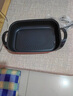 九陽(yáng) 烤魚(yú)鍋烤涮一體兩用鍋電火鍋專(zhuān)用鍋長(cháng)方形烤魚(yú)爐電烤鍋紙包魚(yú)多用途鍋烤肉電煮鍋 10L 大容量可烤5斤大魚(yú)G888 曬單實(shí)拍圖