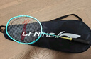 李寧（LI-NING）羽毛球拍雷霆KIDS PLAY兒童入門(mén)球拍超輕羽拍珍珠白/橙色 已穿線(xiàn) 曬單實(shí)拍圖