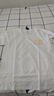 她寓訂制印Logo純棉短袖班服定制t恤青年定制工作服上衣文化衫廣 白色 XL 曬單實(shí)拍圖