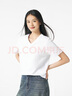 熱風(fēng)(Hotwind)短袖t恤女新款女士V領(lǐng)休閑舒適顯瘦百搭時(shí)尚T恤 曬單實(shí)拍圖