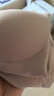 曼妮芬溫暖帶杯bra in女士帶胸墊芒果杯5A抑菌一體式秋冬季新款保暖背心 奶咖色 L (165) 建議110-130斤 曬單實(shí)拍圖