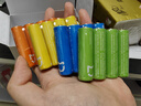 米家5號堿性電池 40粒 高性?xún)r(jià)比 彩虹色外觀(guān) 大數量包裝 曬單實(shí)拍圖
