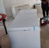 澳柯瑪（AUCMA）302升家用冰柜 雙溫雙箱大容量冷柜 臥式冰柜雪糕柜雙溫冷柜 冷藏全銅管 BCD-302CNE 國家補貼 曬單實拍圖