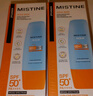 Mistine蜜絲婷防曬霜小黃帽60ml*2防水汗防紫外線高倍spf50+雙11搶先購 曬單實(shí)拍圖