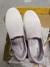 斯凱奇（Skechers）女鞋秋季舒適一腳蹬休閑健步鞋輕便軟底單鞋平底懶人鞋104486 曬單實(shí)拍圖