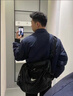 靖颯 藏青色ma1美式飛行員夾克男秋季短款bomber工裝外套vibe棒球服潮 藍色 XL 曬單實(shí)拍圖
